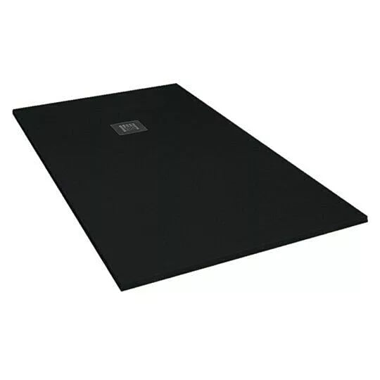 Giorgio Rectangle Shower Tray - Black Slate
