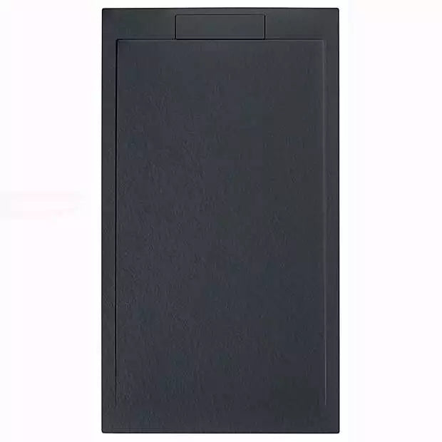 Giorgio Lux Rectangle Shower Tray - Graphite Slate