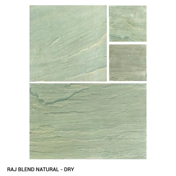 Raj Blend Natural Sandstone Paving- Mix Pack